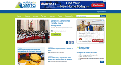 Desktop Screenshot of noticiasdaserra.com.br